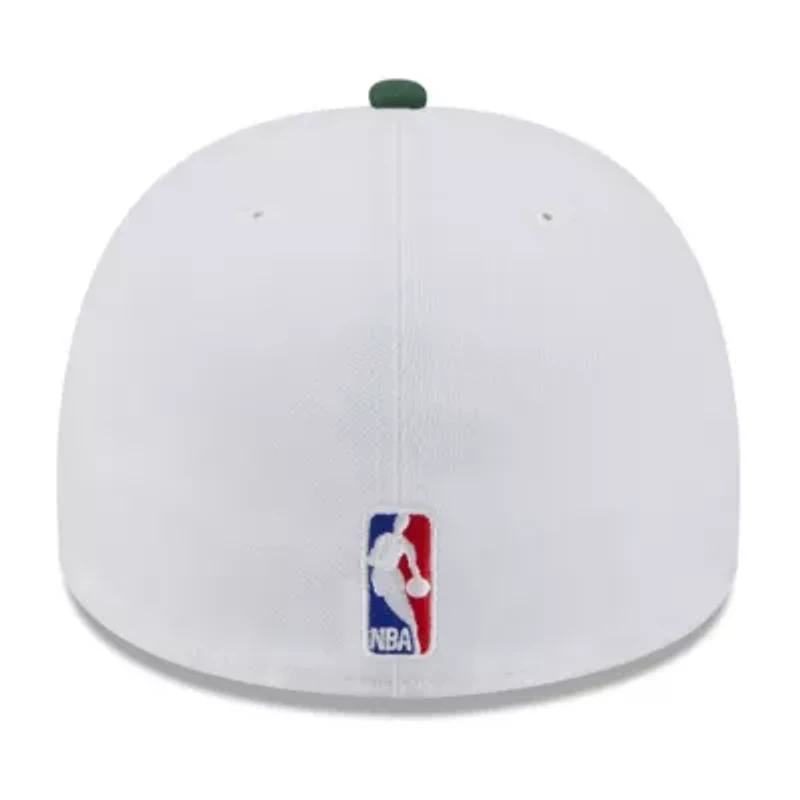 NBA White/Hunter Milwaukee Bucks 2025 Draft A-Frame 59FIFTY Fitted Hat