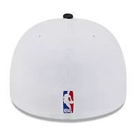 NBA White/Black San Antonio Spurs 2025 Draft A-Frame 59FIFTY Fitted Hat