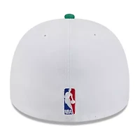 NBA White/Kelly Boston Celtics 2025 Draft A-Frame 59FIFTY Fitted Hat