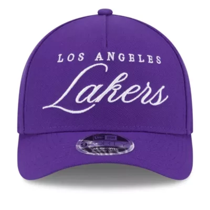 NBA Los Angeles Lakers 2025 NBA Draft M-Crown A-Frame 9FORTY Adjustable Hat