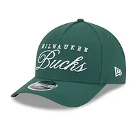NBA Hunter Milwaukee Bucks 2025 NBA Draft M-Crown A-Frame 9FORTY Adjustable Hat