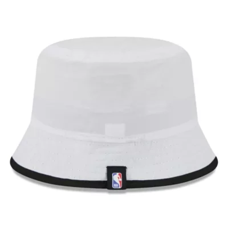 NBA White/Black Chicago Bulls 2025 Draft Nylon Bucket Hat