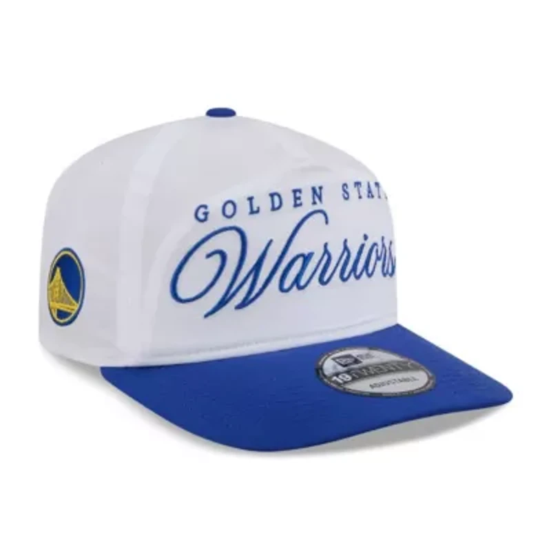 NBA White/Royal Golden State Warriors 2025 NBA Draft On-Stage Nylon 19TWENTY Adjustable Hat