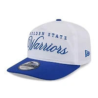 NBA White/Royal Golden State Warriors 2025 NBA Draft On-Stage Nylon 19TWENTY Adjustable Hat