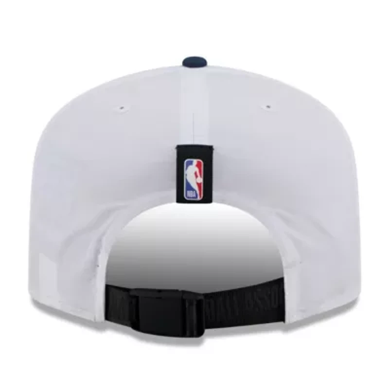 NBA White/Navy New Orleans Pelicans 2025 NBA Draft On-Stage Nylon 19TWENTY Adjustable Hat