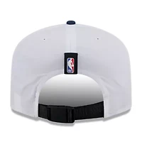 NBA White/Navy New Orleans Pelicans 2025 NBA Draft On-Stage Nylon 19TWENTY Adjustable Hat