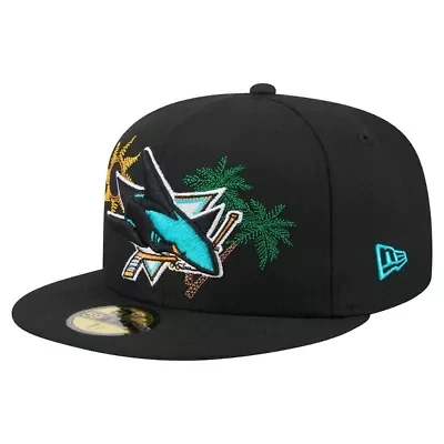 NHL San Jose Sharks State Stitch 59FIFTY Fitted Hat
