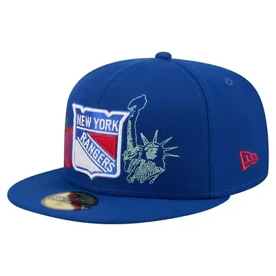 NHL New York Rangers State Stitch 59FIFTY Fitted Hat