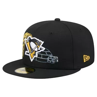 NHL Pittsburgh Penguins State Stitch 59FIFTY Fitted Hat