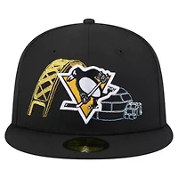 NHL Pittsburgh Penguins State Stitch 59FIFTY Fitted Hat