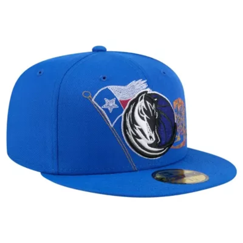 NBA Dallas Mavericks State Stitch 59FIFTY Fitted Hat