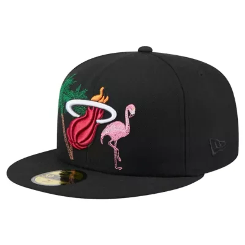 NBA Miami Heat State Stitch 59FIFTY Fitted Hat