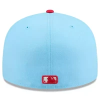 Toronto Blue Jays MLB Light Blue/Red 2025 Canada Day 59FIFTY Fitted Hat