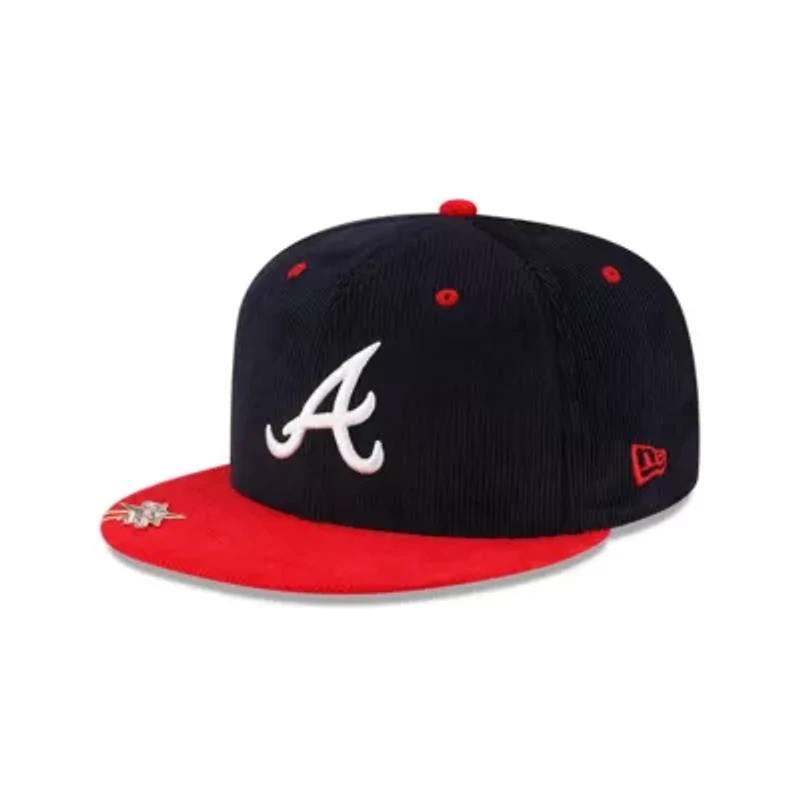 MLB Atlanta Braves Two-Tone Corduroy ASG Clip 59FIFTY Fitted Hat