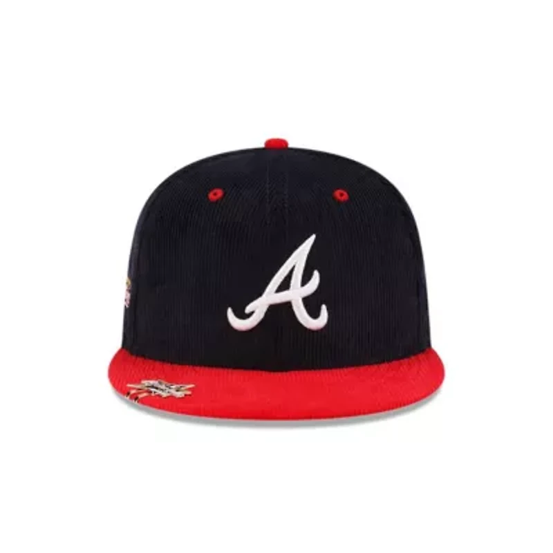 MLB Atlanta Braves Two-Tone Corduroy ASG Clip 59FIFTY Fitted Hat