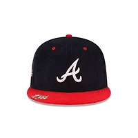 MLB Atlanta Braves Two-Tone Corduroy ASG Clip 59FIFTY Fitted Hat