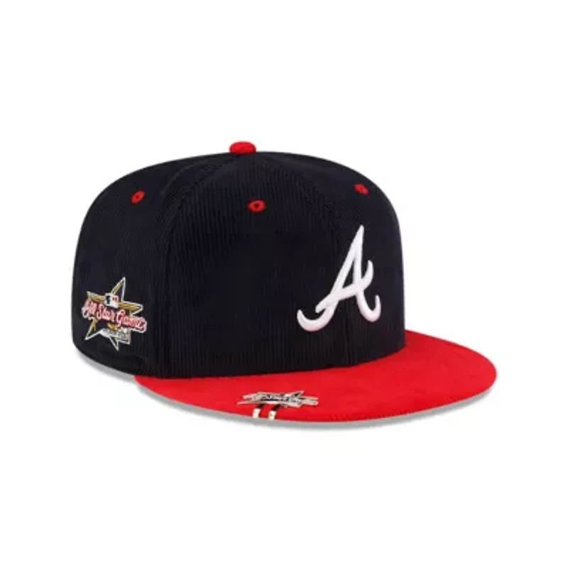 MLB Atlanta Braves Two-Tone Corduroy ASG Clip 59FIFTY Fitted Hat