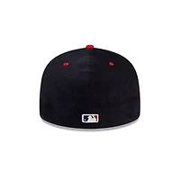 MLB Atlanta Braves Two-Tone Corduroy ASG Clip 59FIFTY Fitted Hat