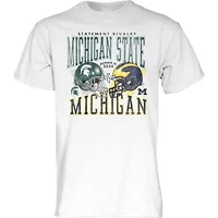 Multi-Team NCAA Unisex Michigan State Spartans vs. Wolverines 2024 Rivalry Matchup T-Shirt