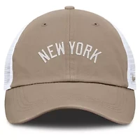 MLB Unisex Nike Khaki/White New York Yankees Mother's Day Club Trucker Adjustable Hat