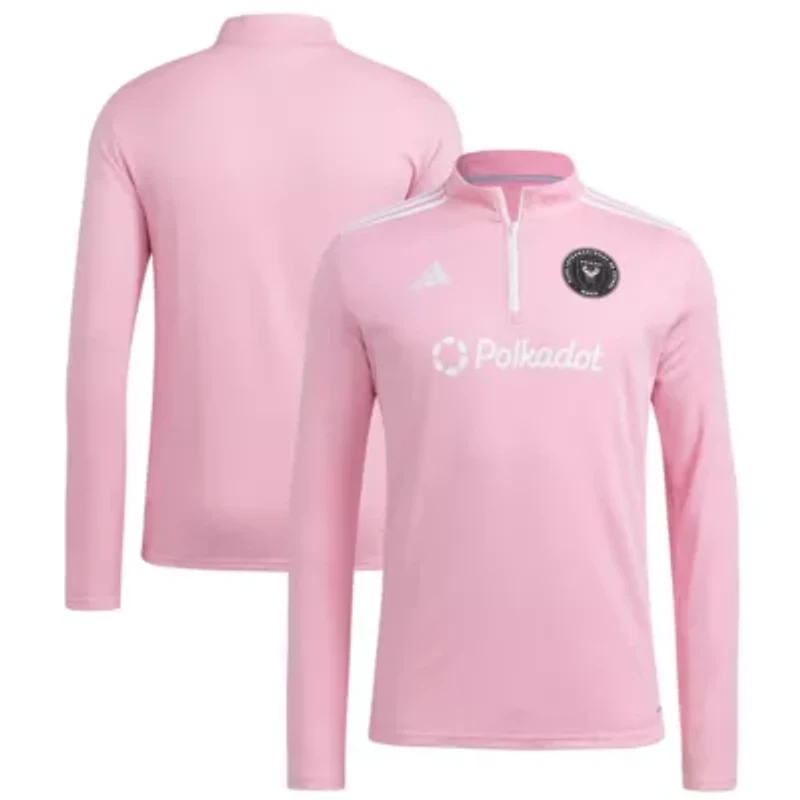 MLS Inter Miami CF 2025 Quarter-Zip Long Sleeve Training Top