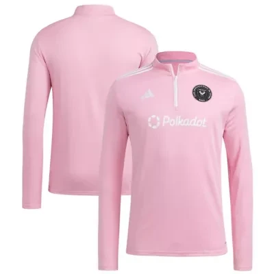 MLS Inter Miami CF 2025 Quarter-Zip Long Sleeve Training Top