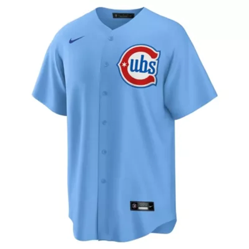 MLB Nike Dansby Swanson Light Chicago Cubs 2nd Alternate Replica Player Jersey