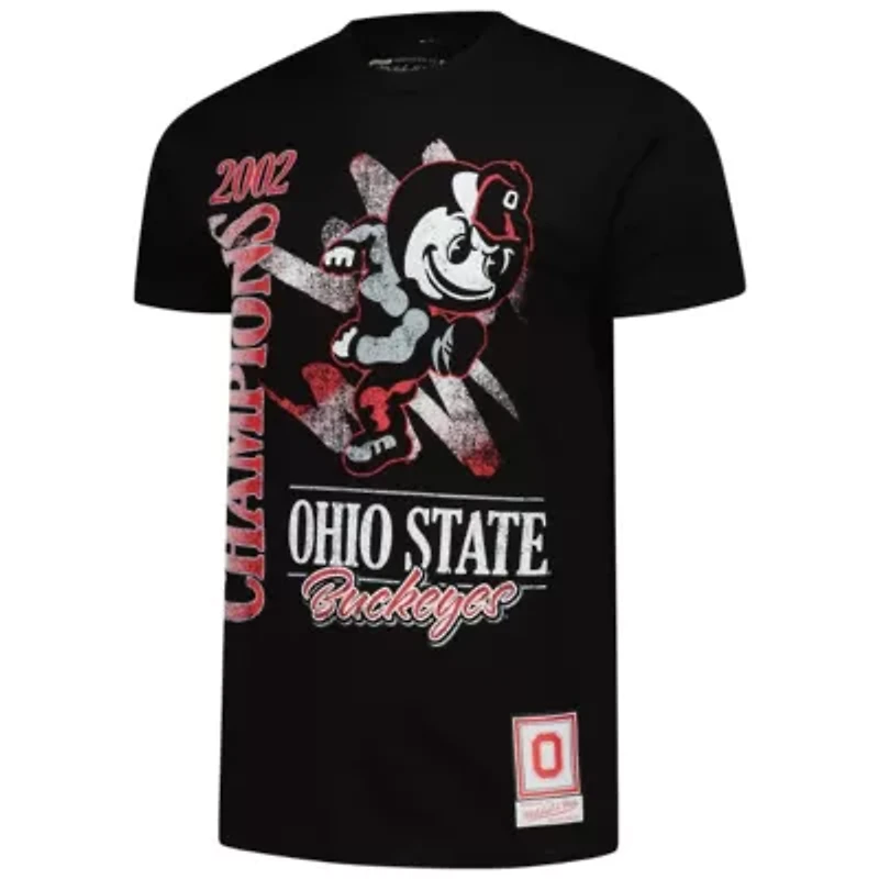 NCAA Ohio State Buckeyes Retro Brush Mineral Wash T-Shirt