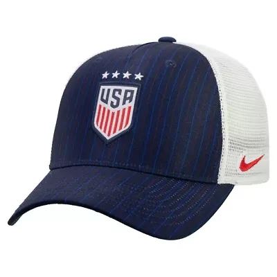 Soccer National Teams Unisex Nike USWNT Rise Printed Trucker Adjustable Hat