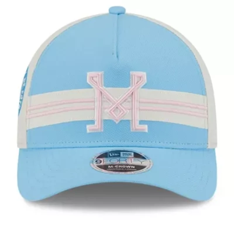 MLS Light Inter Miami CF 2025 Jersey Hook 9FORTY M-Crown Adjustable Hat