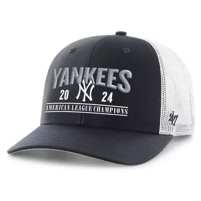 MLB New York Yankees 2024 American League s Trucker Adjustable Hat