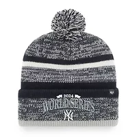 MLB New York Yankees 2024 American League s Northward Cuffed Knit Hat with Pom