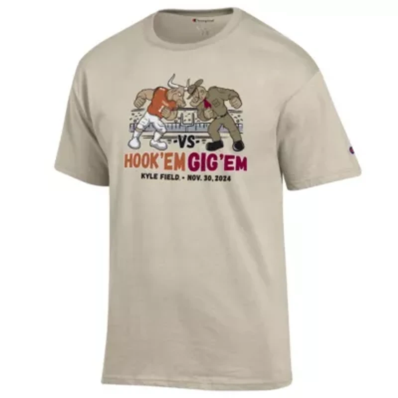 Multi-Team NCAA Texas A&M Aggies vs. Longhorns 2024 Lone Star Showdown Matchup T-Shirt