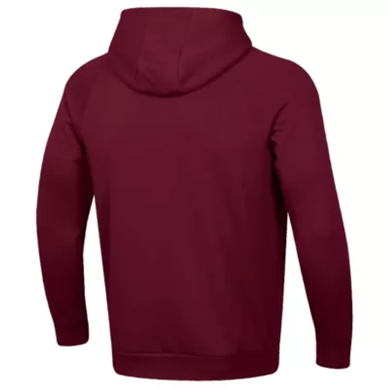 NCAA Under Armour South Carolina Gamecocks Basketball Rival Raglan Fleece Pullover Hoodie