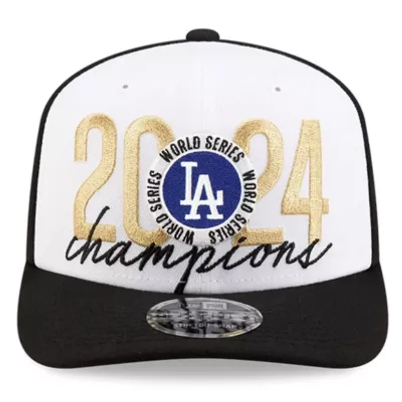 MLB Los Angeles Dodgers 2024 World Series s Locker Room 9SEVENTY Stretch-Snap Hat