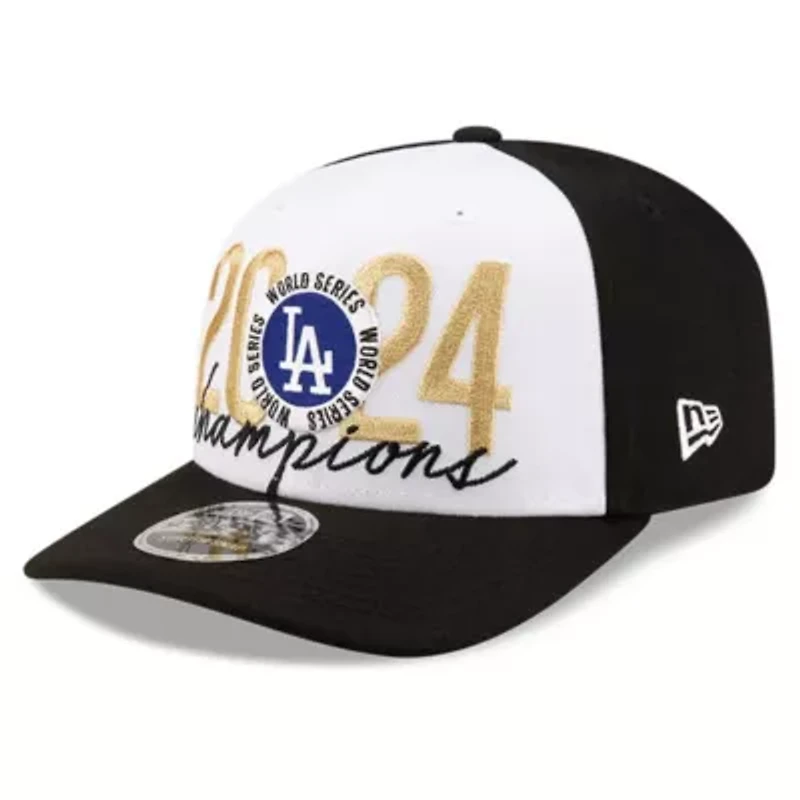 MLB Los Angeles Dodgers 2024 World Series s Locker Room 9SEVENTY Stretch-Snap Hat