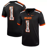 NCAA Nike #1 Oregon State Beavers Untouchable Replica Football Jersey