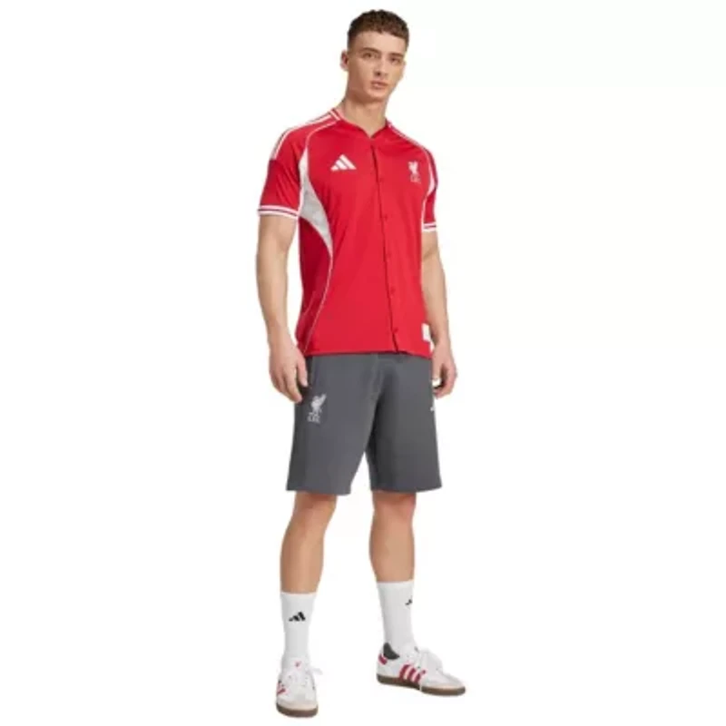 Premier League Liverpool Full-Button Baseball Jersey
