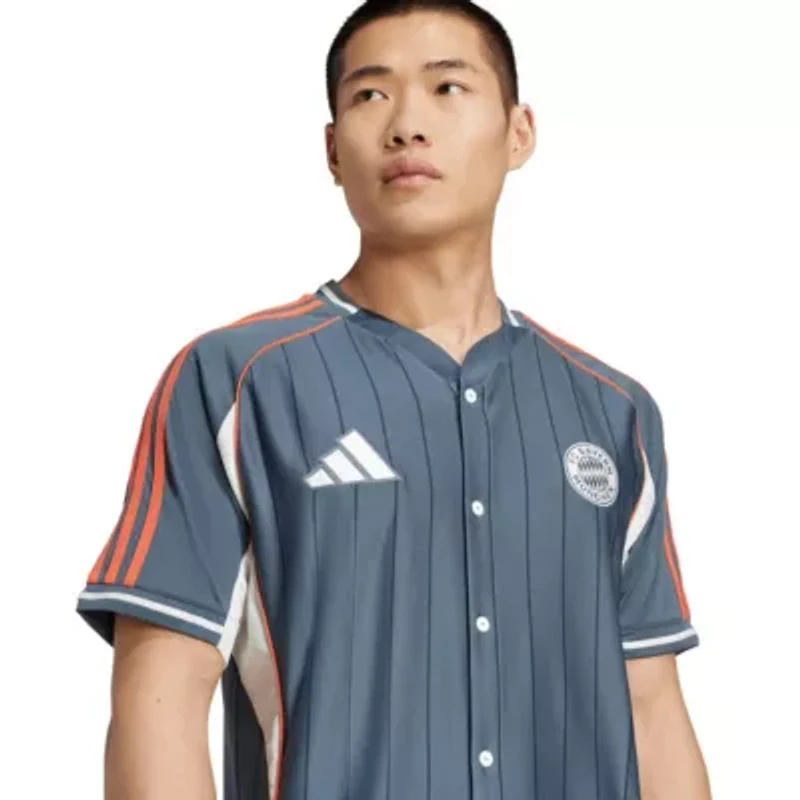 Bundesliga Bayern Munich US Pack Full-Button Baseball Jersey