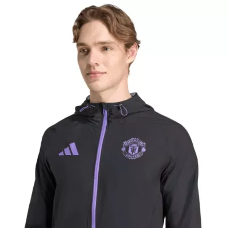 Premier League Manchester United 2025/26 Tiro Vis Tech Travel Jacket