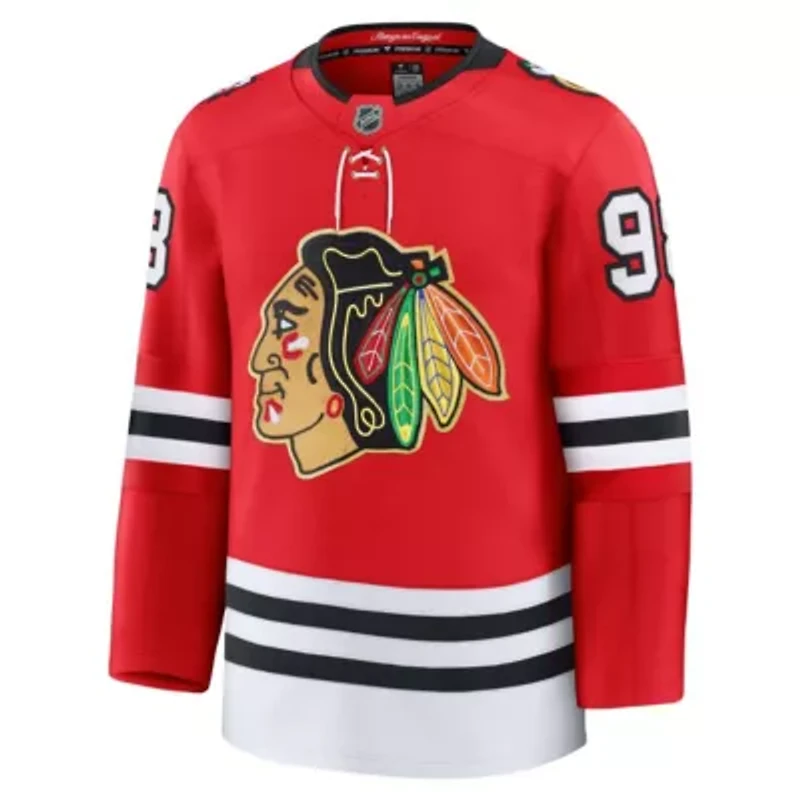 NHL Fanatics Connor Bedard Chicago Blackhawks Centennial Premium Player Jersey