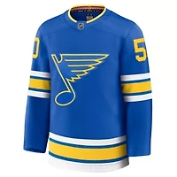 NHL Fanatics Jordan Binnington St. Louis Blues Home Premium Player Jersey