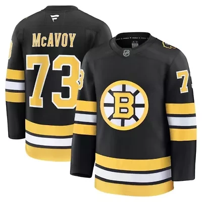 NHL Fanatics Charlie McAvoy Home Premium Player Jersey