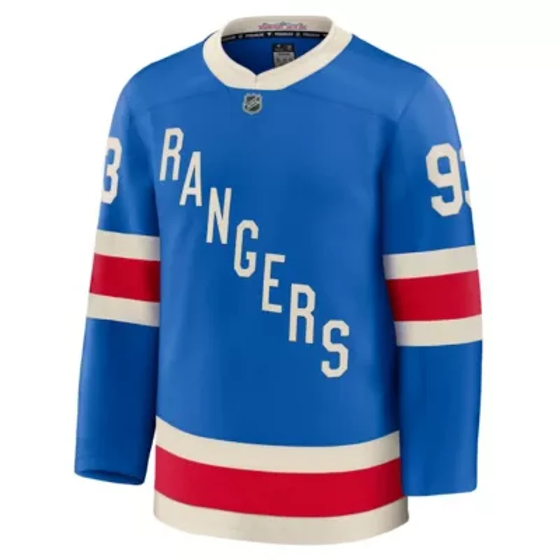 NHL Fanatics Mika Zibanejad New York Rangers Centennial Premium Jersey