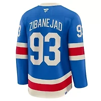 NHL Fanatics Mika Zibanejad New York Rangers Centennial Premium Jersey