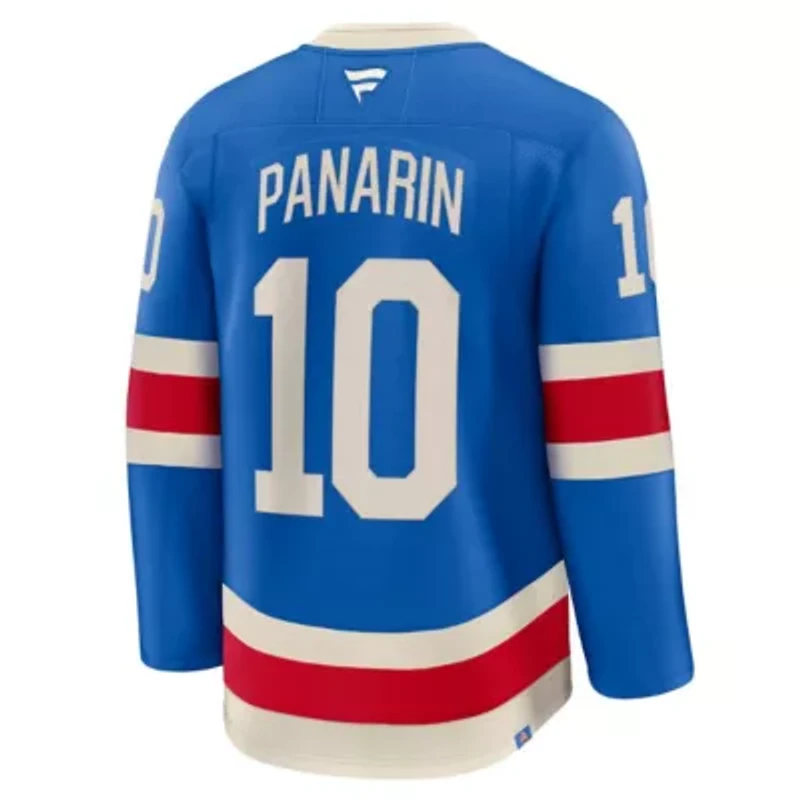 NHL Fanatics Artemi Panarin New York Rangers Centennial Premium Jersey