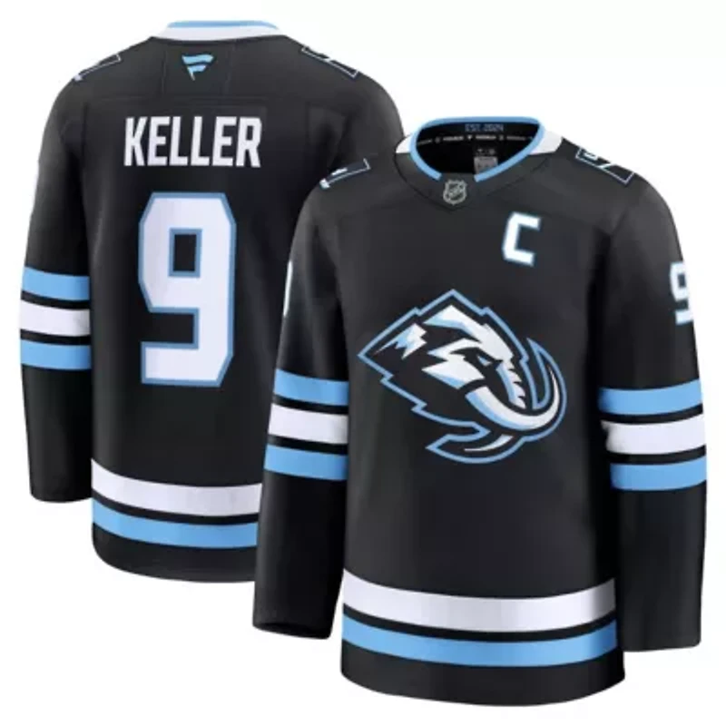 NHL Fanatics Clayton Keller Utah Mammoth Home Premium Player Jersey