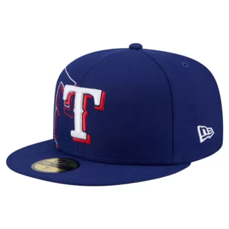 MLB Texas Rangers Yarn Stitch 59FIFTY Fitted Hat