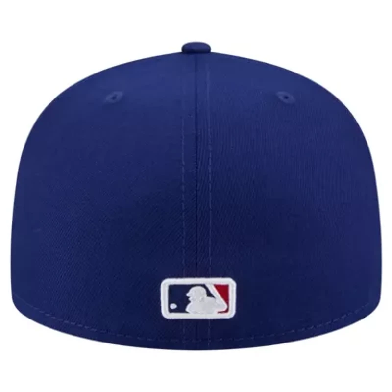 MLB Texas Rangers Yarn Stitch 59FIFTY Fitted Hat