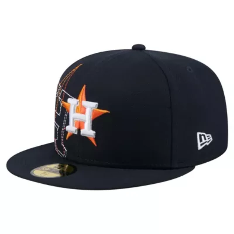 MLB Houston Astros Yarn Stitch 59FIFTY Fitted Hat